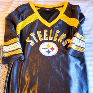 NFL Team Apparel Steelers 3/4 Jersey